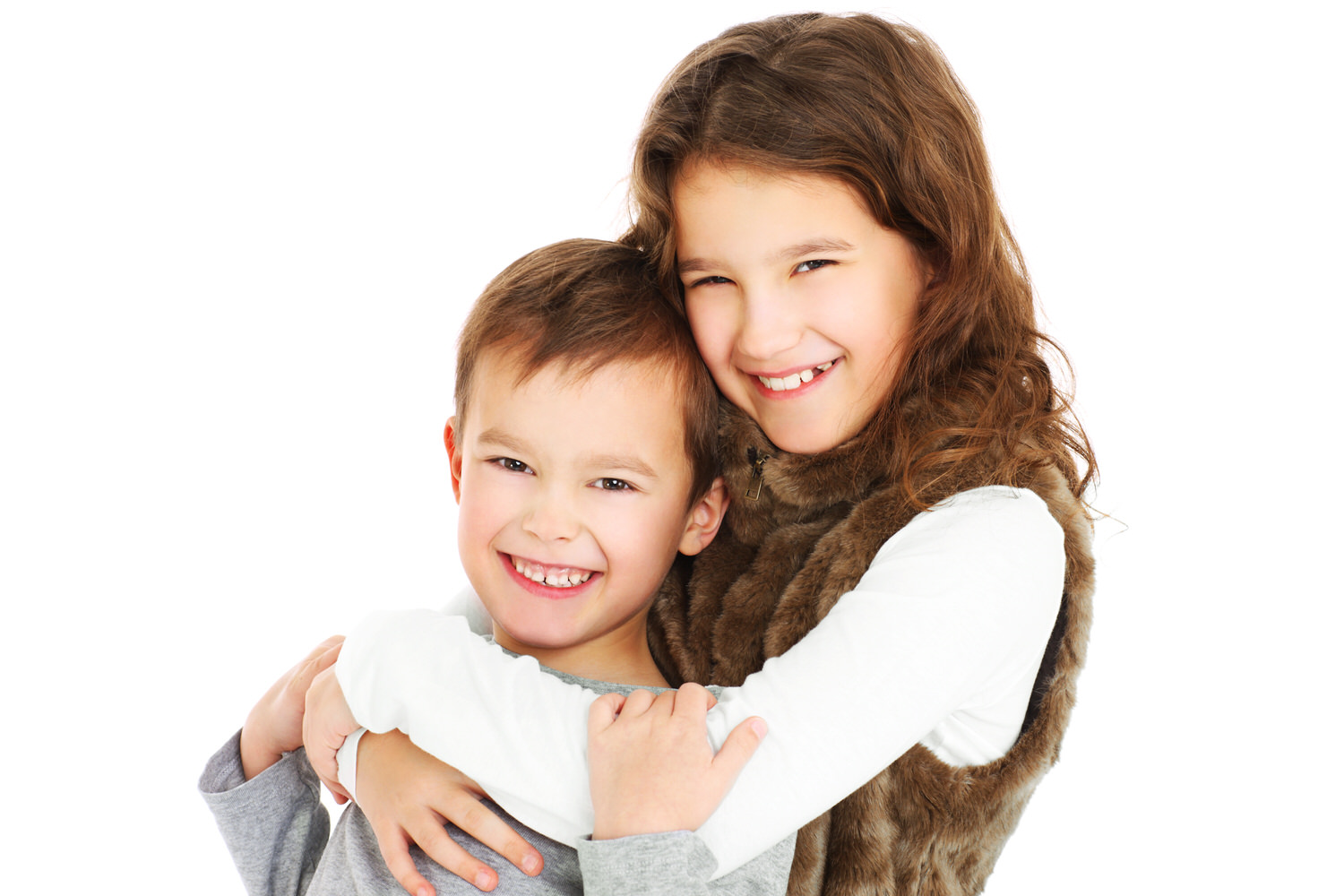 Cute siblings